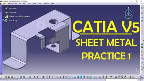 generative sheet metal design in catia v5|catia sheet metal design pdf.